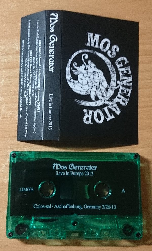 MOS GENERATOR - Live in Europe 2013 cover 