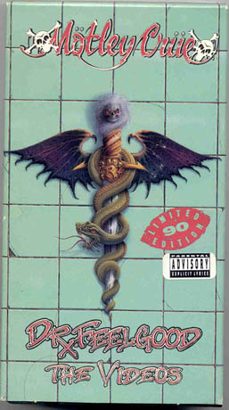 MÖTLEY CRÜE - Dr. Feelgood: The Videos cover 