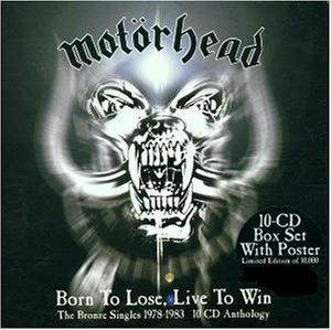 MOTÖRHEAD - Born to Lose, Live to Win: The Bronze Singles 1978-1983 cover 