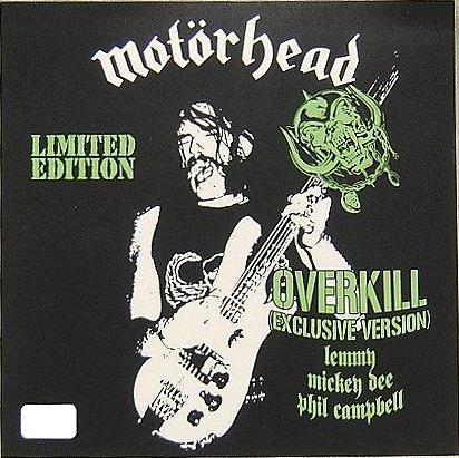 MOTÖRHEAD - Overkill (exclusive version) cover 