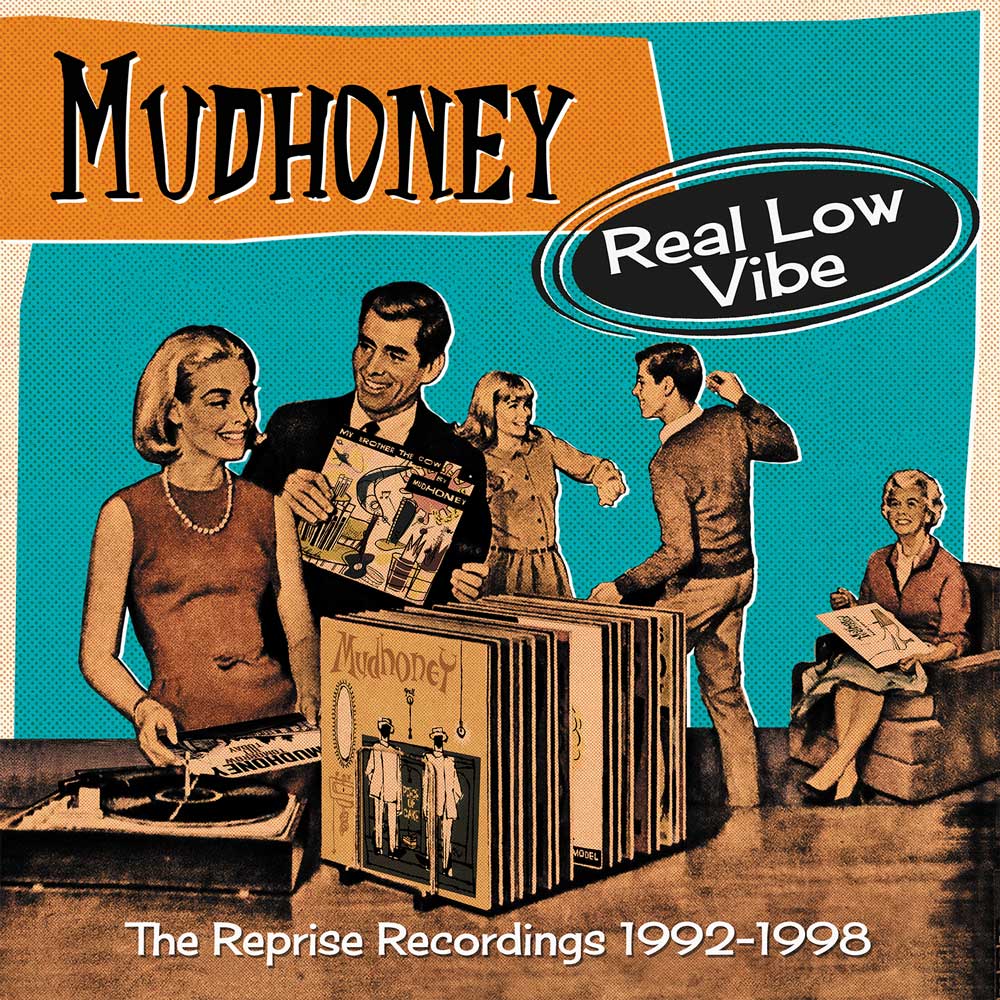 MUDHONEY - Real Low Vibe: The Reprise Recordings 1992-1998 cover 