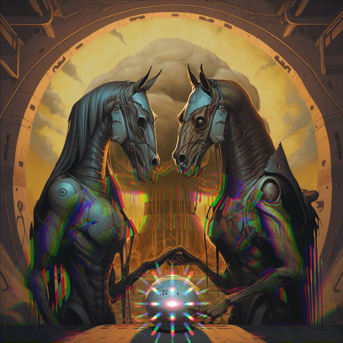 MURDERED BY HORSES - Diffraction Patterns cover 