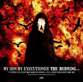 MY SON MY EXECUTIONER - The Burning cover 