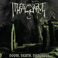 MYSTIC GRAVE - Doom, Death, Darkness cover 
