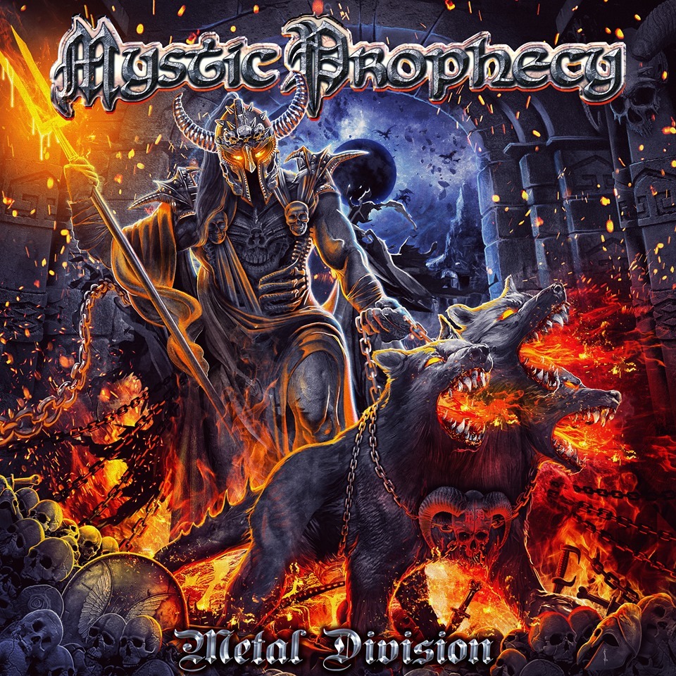 MYSTIC PROPHECY - Metal Division cover 