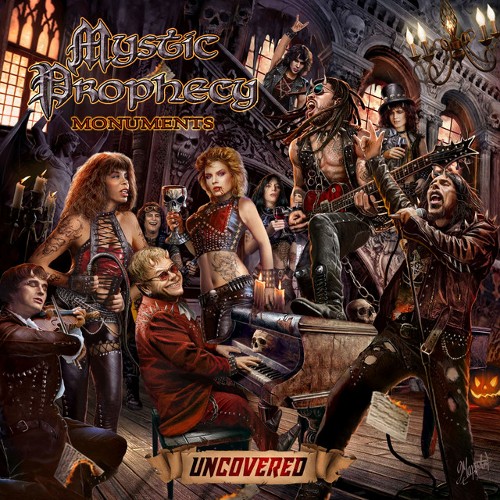 MYSTIC PROPHECY - Monuments Uncovered cover 