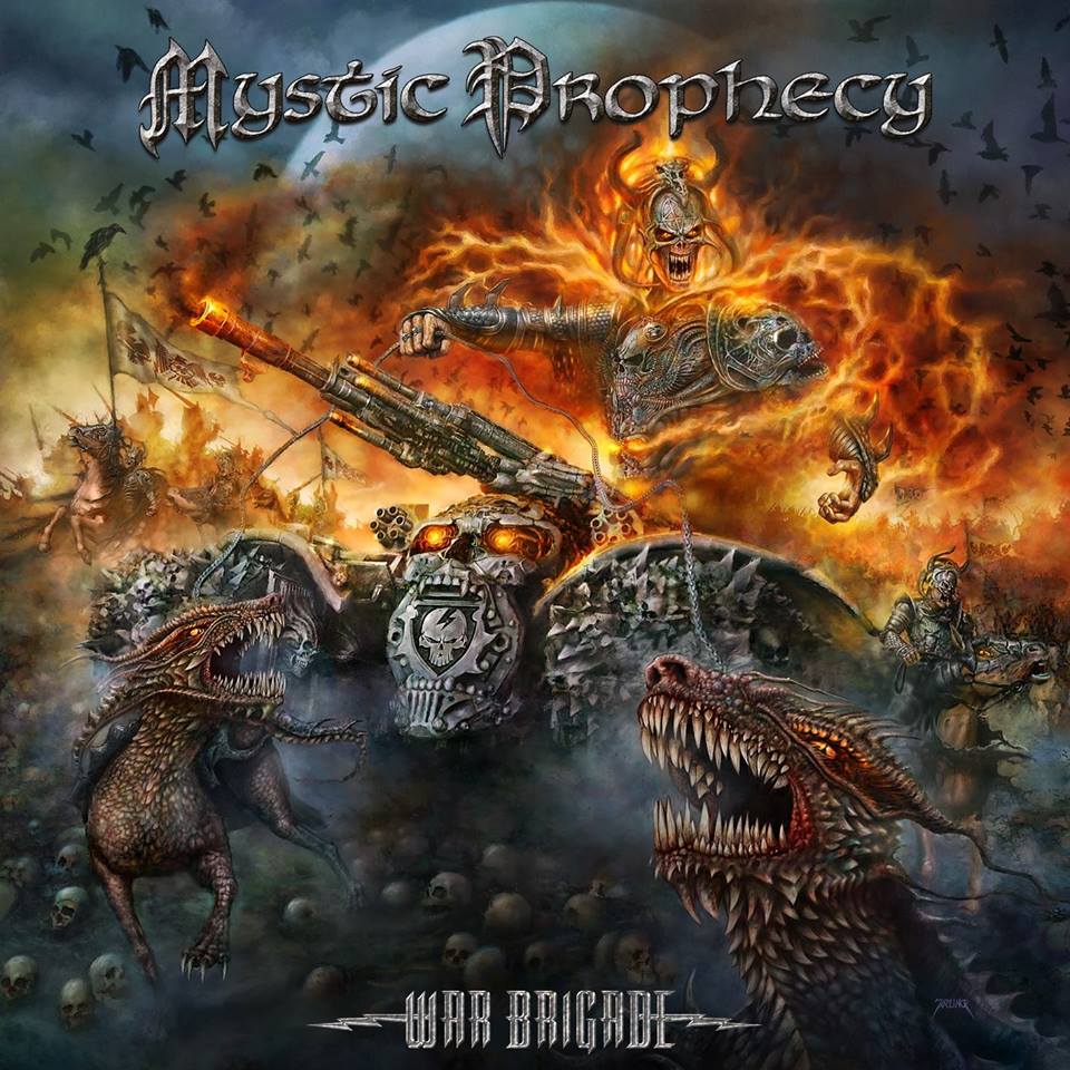 MYSTIC PROPHECY - War Brigade cover 
