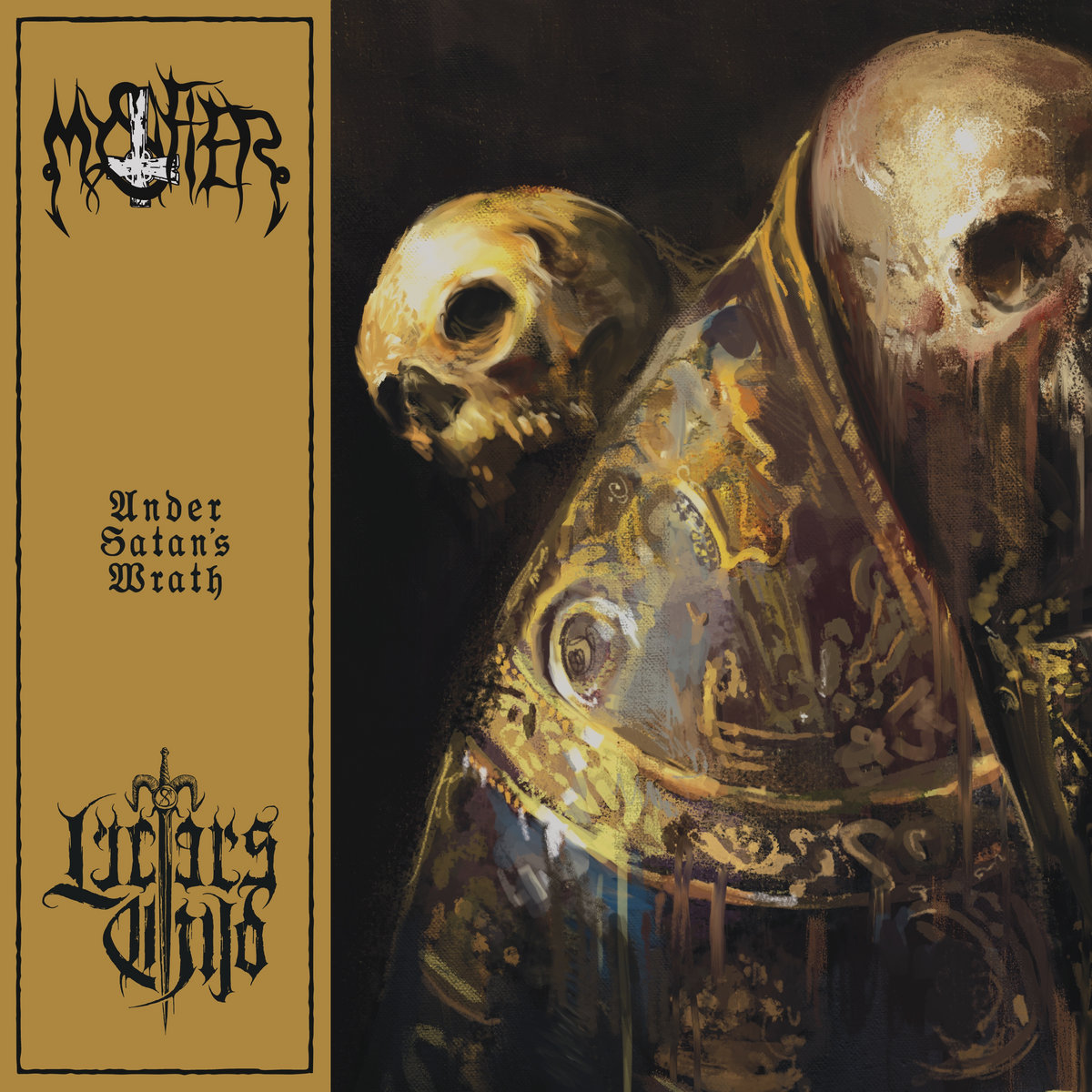 MYSTIFIER - Under Satan's Wrath cover 
