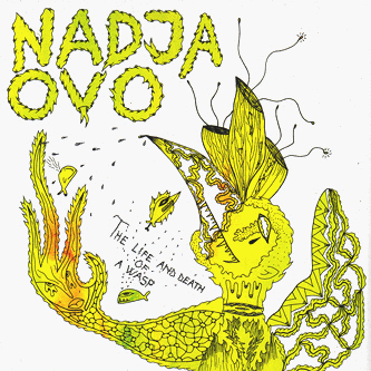 NADJA - The Life And Death Of A Wasp (with OvO) cover 