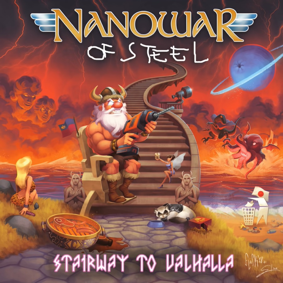 NANOWAR OF STEEL - Stairway to Valhalla cover 