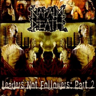 NAPALM DEATH - Leaders Not Followers, Part 2 cover 