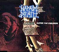 NAPALM DEATH - Suffer the Children cover 