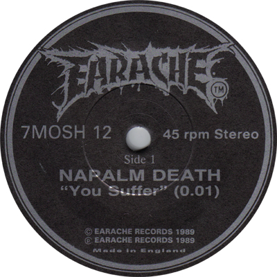 NAPALM DEATH - You Suffer But Why / Mega Armageddon Death Pt. 3 cover 