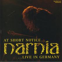 NARNIA - At Short Notice... Live in Germany cover 