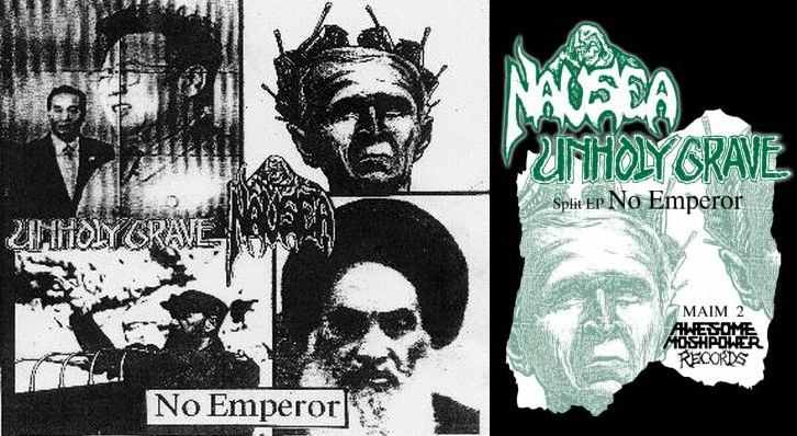 NAUSEA - No Emperor cover 