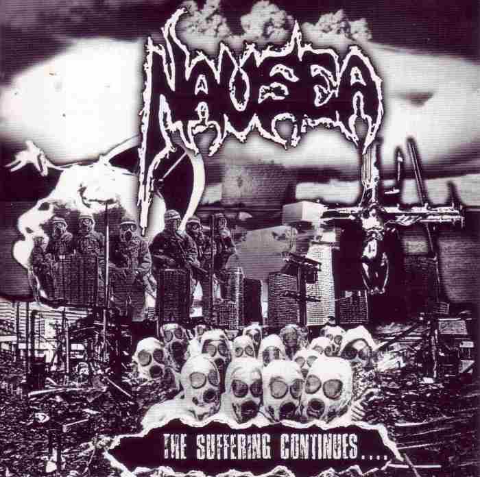 NAUSEA - The Suffering Continues cover 