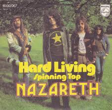 NAZARETH - Hard Living cover 