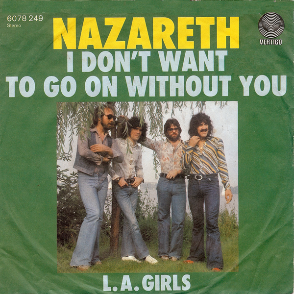 NAZARETH - I Don't Want To Go On Without You cover 