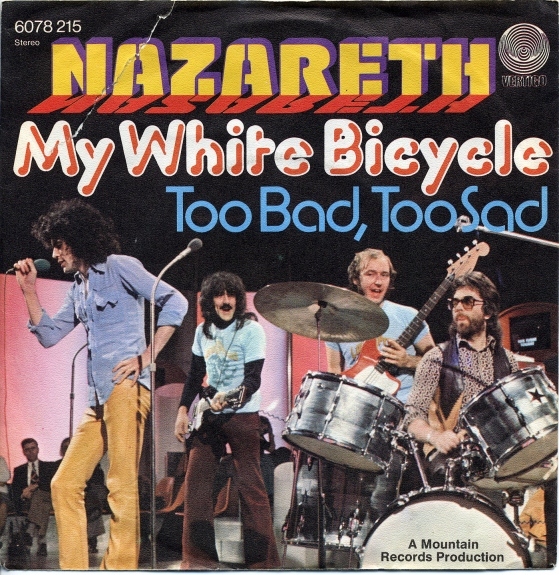 NAZARETH - My White Bicycle cover 