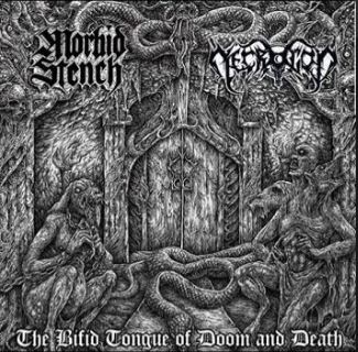 NECROGOD - The Bifid Tongue of Doom & Death cover 