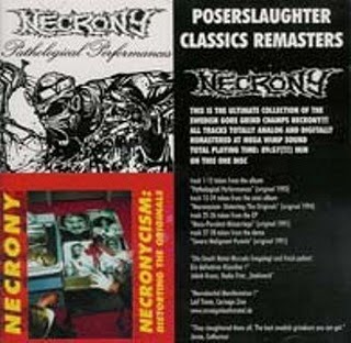 NECRONY - Poserslaughter Classics Remasters cover 