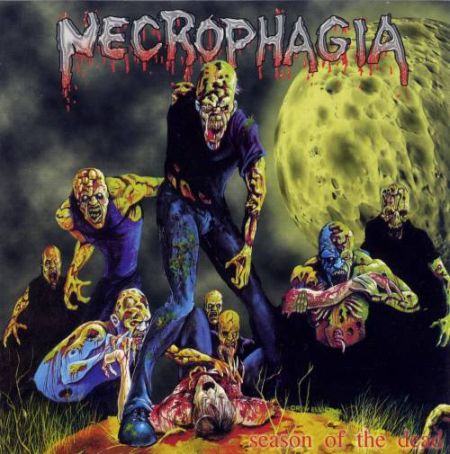 NECROPHAGIA - Season of the Dead cover 