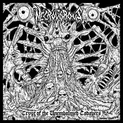NECROVOROUS - Crypt of the Unembalmed Cadavers cover 