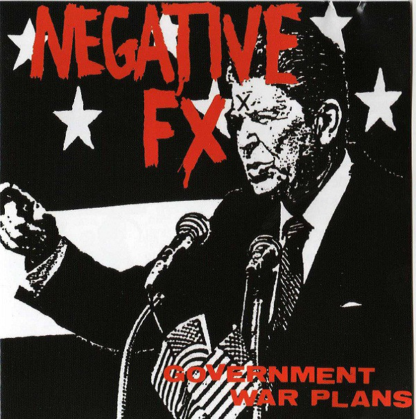 NEGATIVE FX - Government War Plans cover 