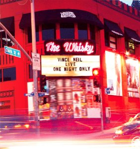 VINCE NEIL - Live at the Whisky: One Night Only cover 