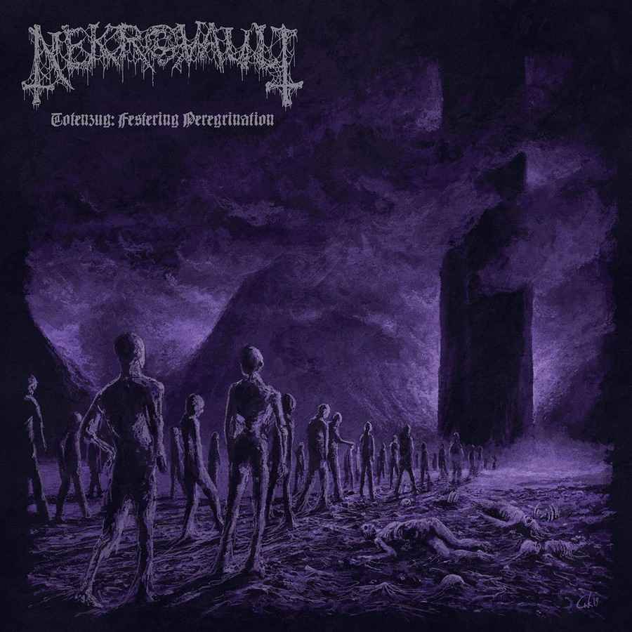 NEKROVAULT - Totenzug: Festering Peregrination cover 