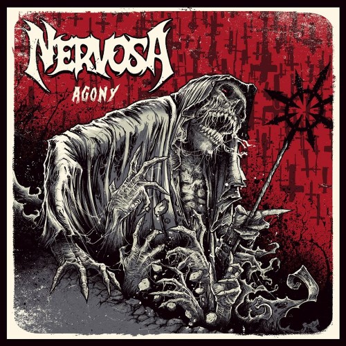 NERVOSA - Agony cover 