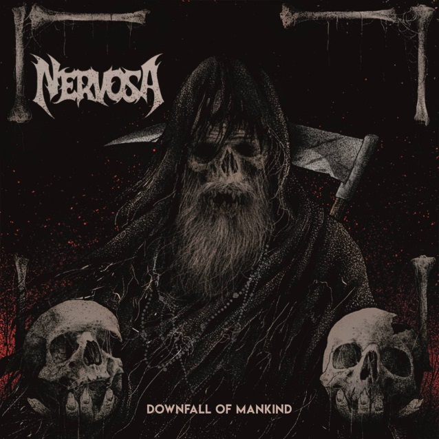 NERVOSA - Downfall of Mankind cover 
