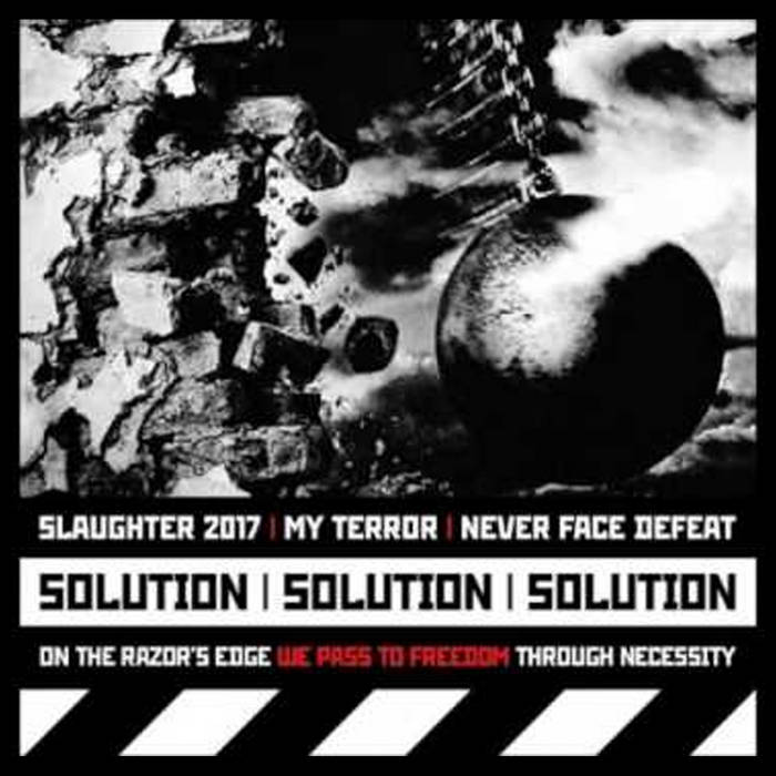 NEVER FACE DEFEAT - Solution cover 