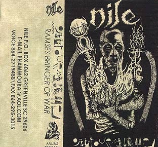 NILE - Ramses Bringer of War cover 