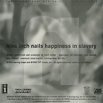 NINE INCH NAILS - Happiness In Slavery cover 