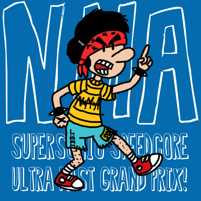 NINJAS MUTANTES ADOLESCENTES - Supersonic Speedcore Ultra Fast Grand Prix! cover 