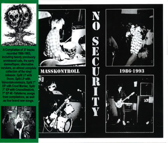 NO SECURITY - Masskontroll 1986-1993 cover 