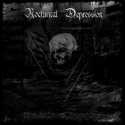 NOCTURNAL DEPRESSION - The Cult of Negation cover 