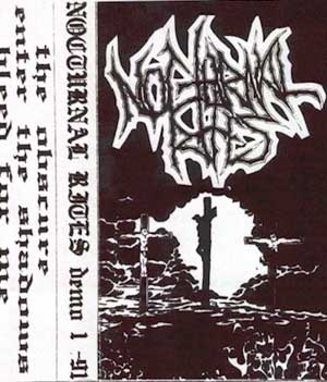 NOCTURNAL RITES - Demo 1 cover 