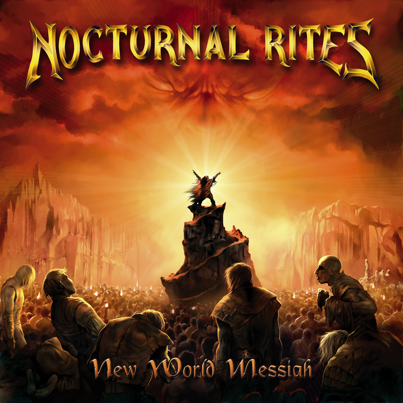 NOCTURNAL RITES - New World Messiah cover 