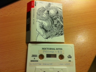 NOCTURNAL RITES - Promo 1992 cover 