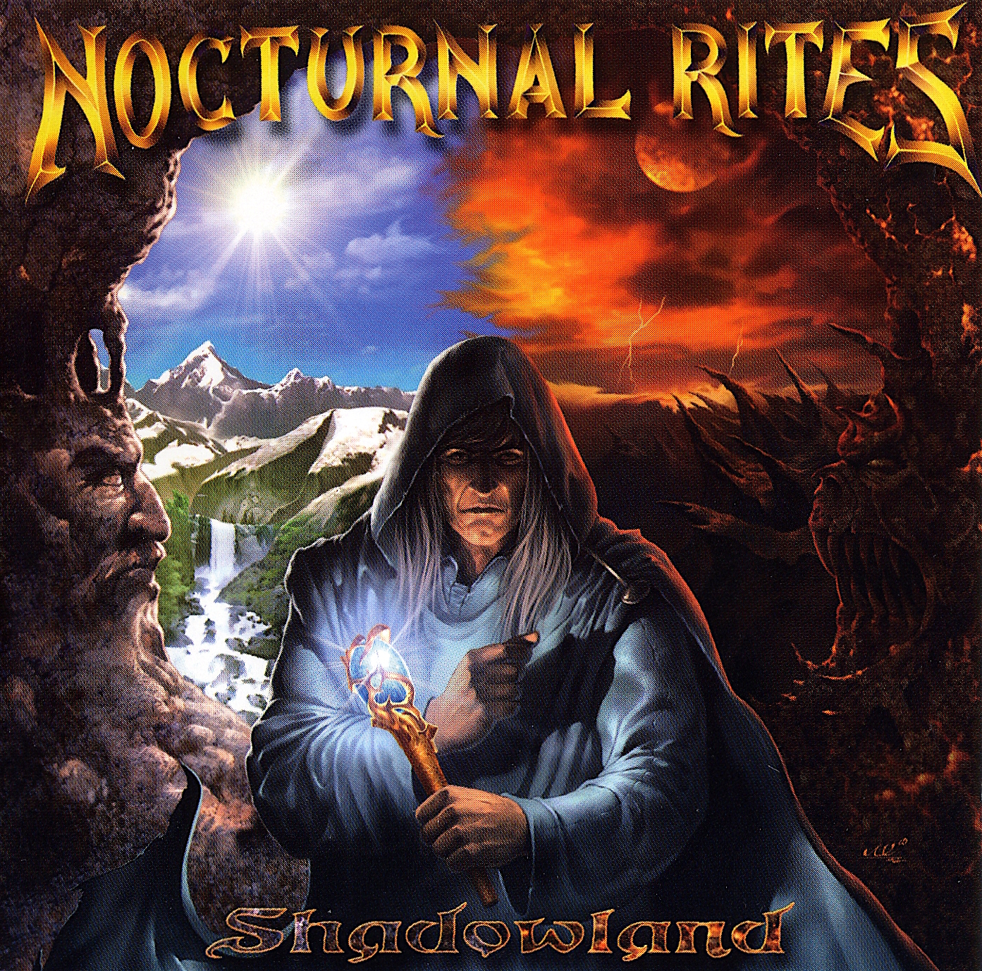 NOCTURNAL RITES - Shadowland cover 
