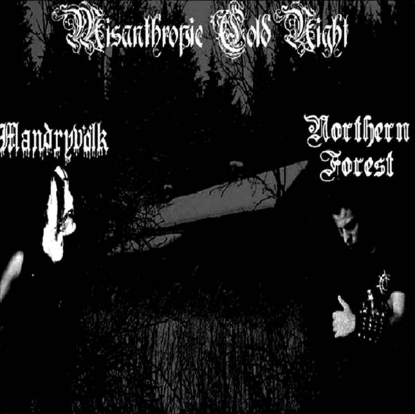 NORTHERN FOREST - Misanthropic Cold Night cover 