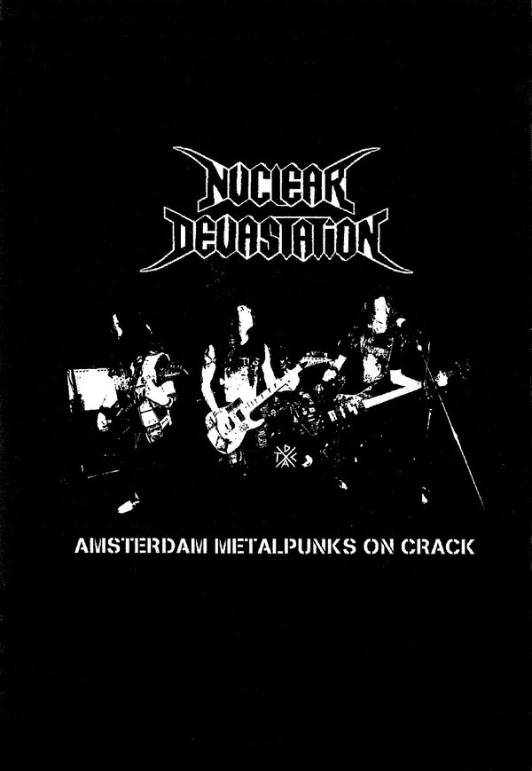 NUCLEAR DEVASTATION - Amsterdam Metalpunks On Crack cover 