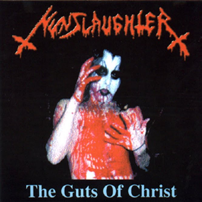 NUNSLAUGHTER - The Guts of Christ cover 