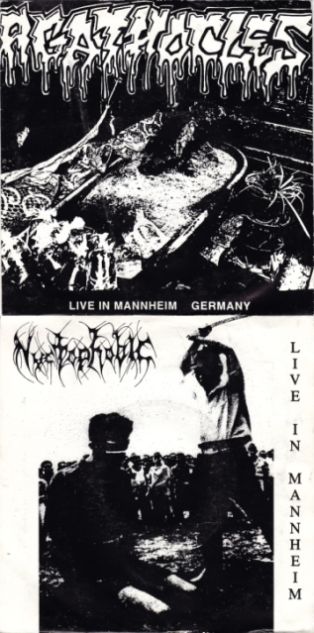 NYCTOPHOBIC - Live in Mannheim Germany / Live in Mannheim cover 
