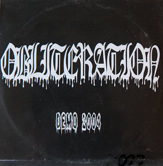 OBLITERATION - Demo 2004 cover 