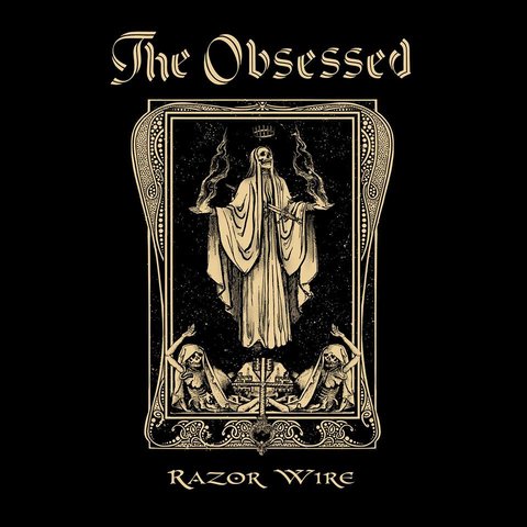 THE OBSESSED - Razor Wire cover 