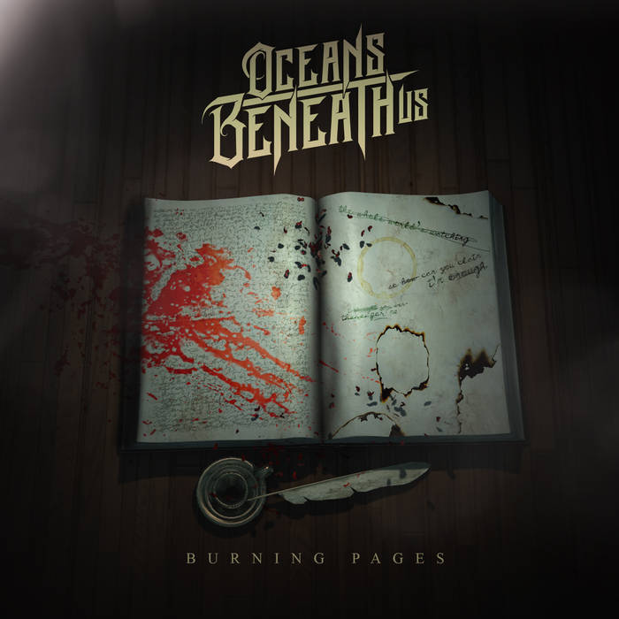 OCEANS BENEATH US - Burning Pages cover 