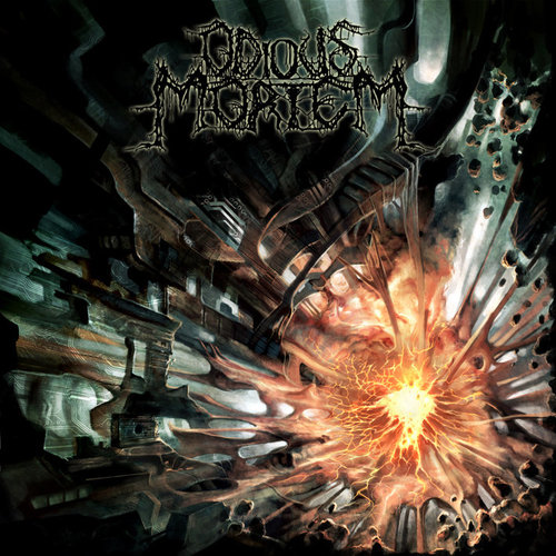 ODIOUS MORTEM - Cryptic Implosion cover 